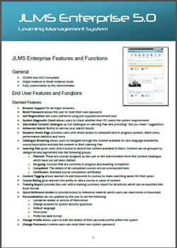 JLMS Enterprise Features and Functions